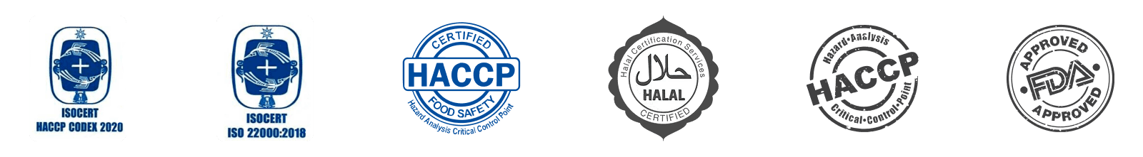 Mămmy quality and food-safety certifications