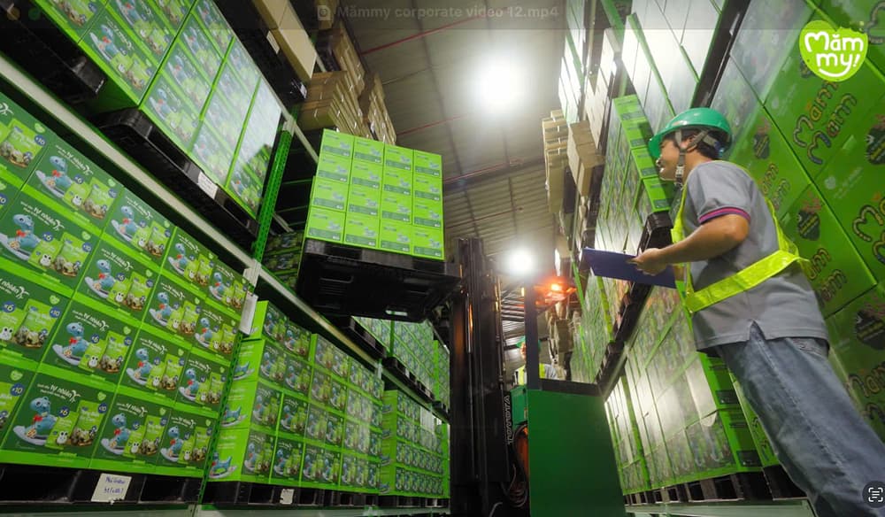 Mămmy manufacturing and finished-goods facility in Vietnam