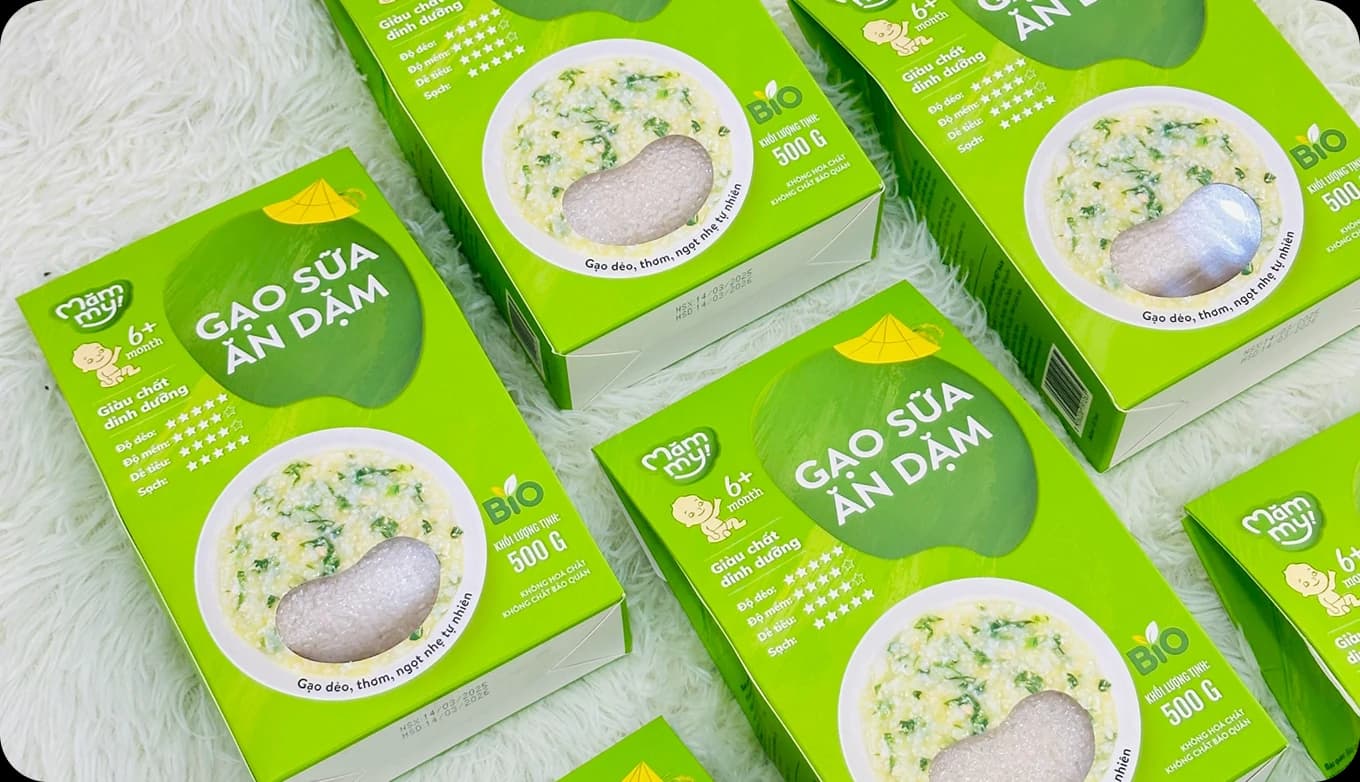 Mămmy first-spoon foods for babies aged 6 to 8 months
